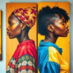 Amoako Boafo’s ‘I Do Not Come to You by Chance’ at Gagosian London