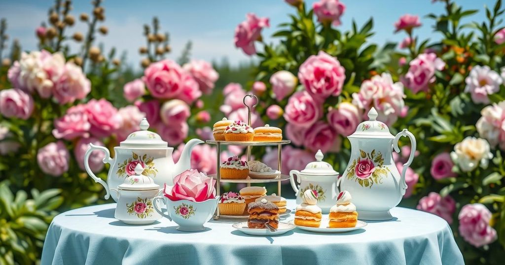 Floral Afternoon Teas to Savour During the Chelsea Flower Show